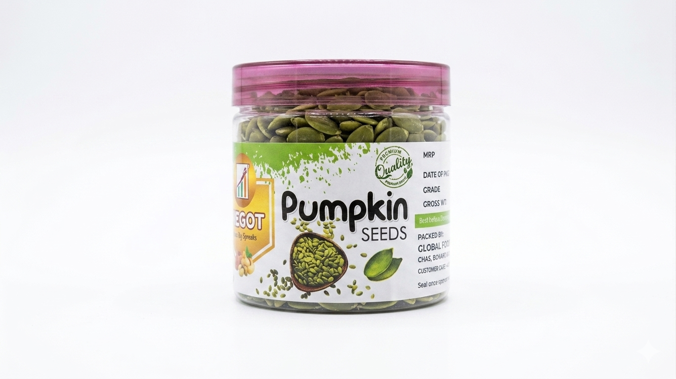 Megot Pumpkin Seeds Jar
